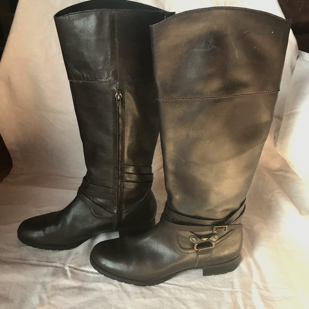 Lauren Ralph Lauren Boots Savion 8.5 Leather